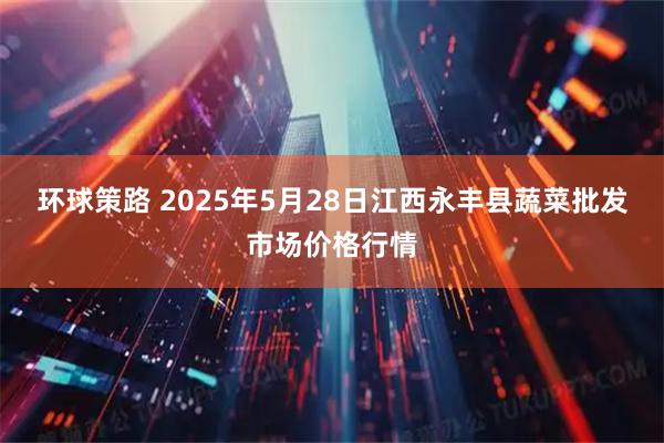 环球策路 2025年5月28日江西永丰县蔬菜批发市场价格行情