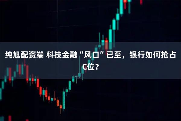 纯旭配资端 科技金融“风口”已至,银行如何抢占C位?