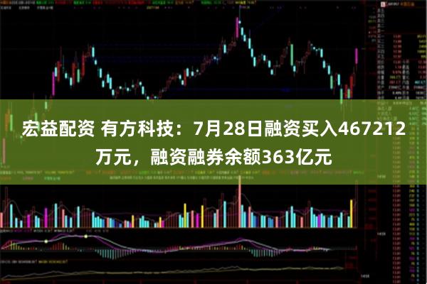 宏益配资 有方科技：7月28日融资买入467212万元，融资融券余额363亿元